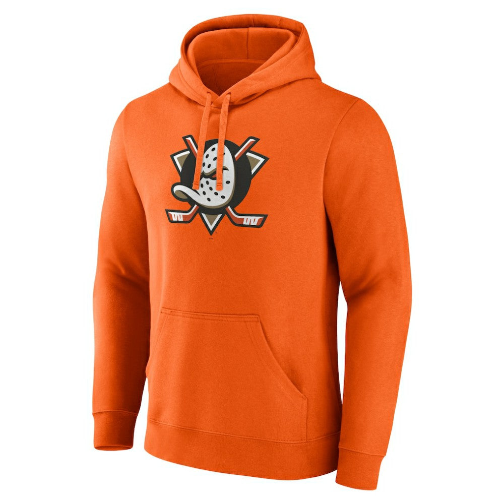 Anaheim Ducks Fanatics Primary Logo Fleece Pullover Hoodie -  NHL Hoodies