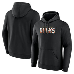 Anaheim Ducks Fanatics Wordmark Logo Fleece Pullover Hoodie -  NHL Hoodies