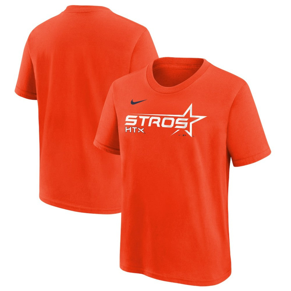 Houston Astros Nike Youth 2025 City Connect Wordmark T-Shirt - MLB T-shirts