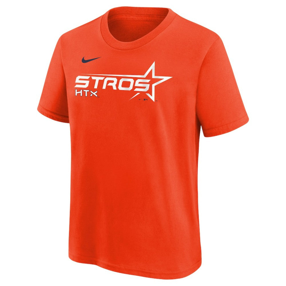 Houston Astros Nike Youth 2025 City Connect Wordmark T-Shirt - MLB T-shirts