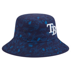 Tampa Bay Rays New Era 2025 Spring Training All Over Print Bucket Hat - MLB Hats