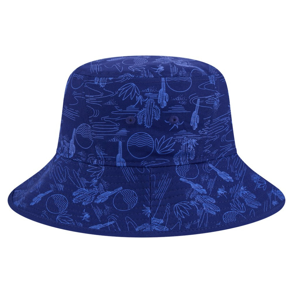 Texas Rangers New Era 2025 Spring Training All Over Print Bucket Hat - MLB Hats