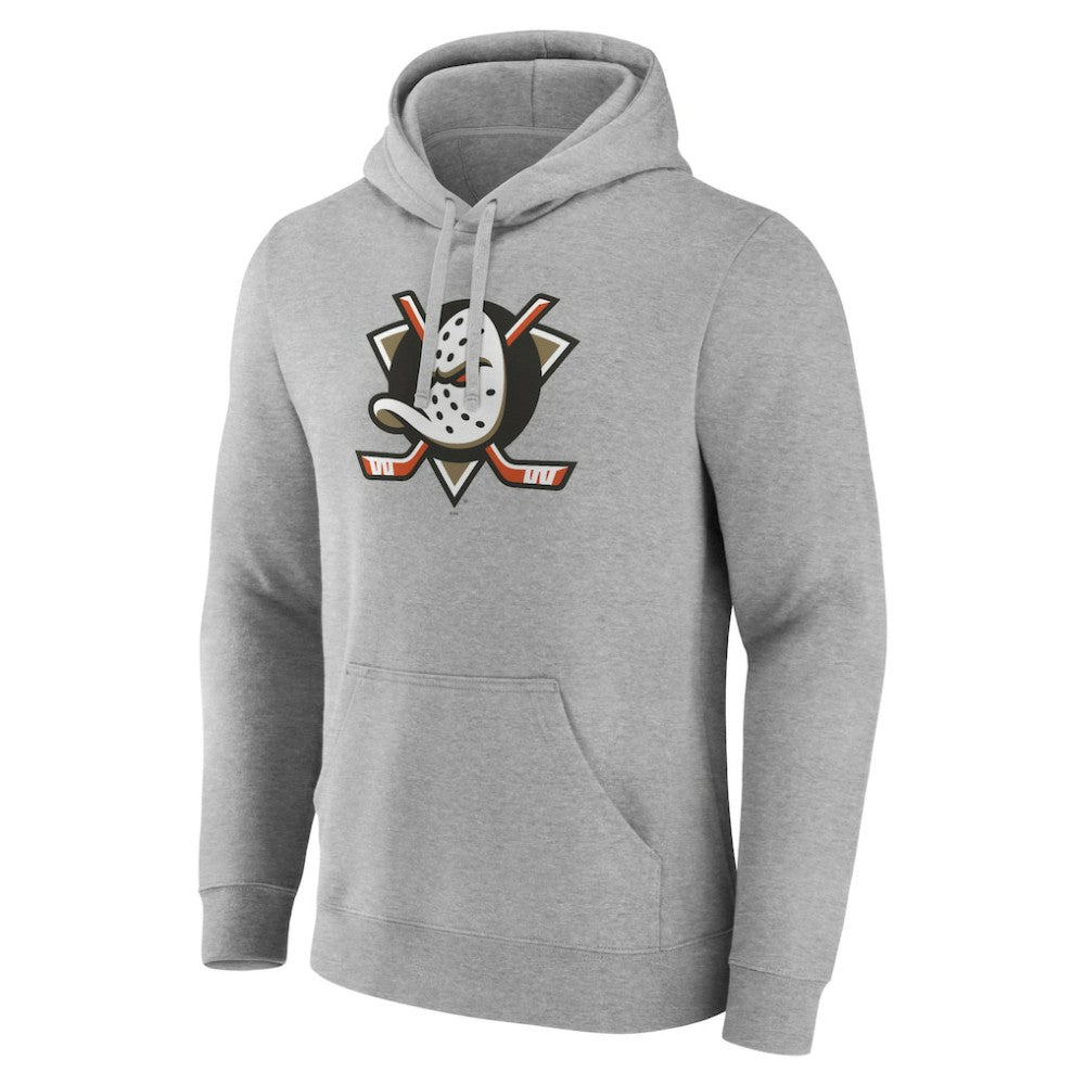 Anaheim Ducks Primary Logo Pullover Sweatshirt -  NHL Sweatshirts
