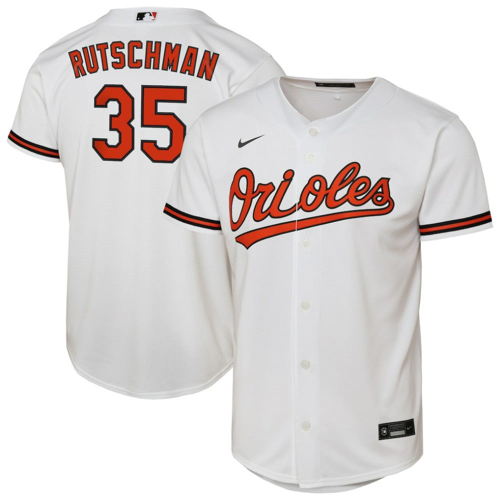 Adley Rutschman Baltimore Orioles Nike Youth Home Replica Player Jersey - MLB Jerseys