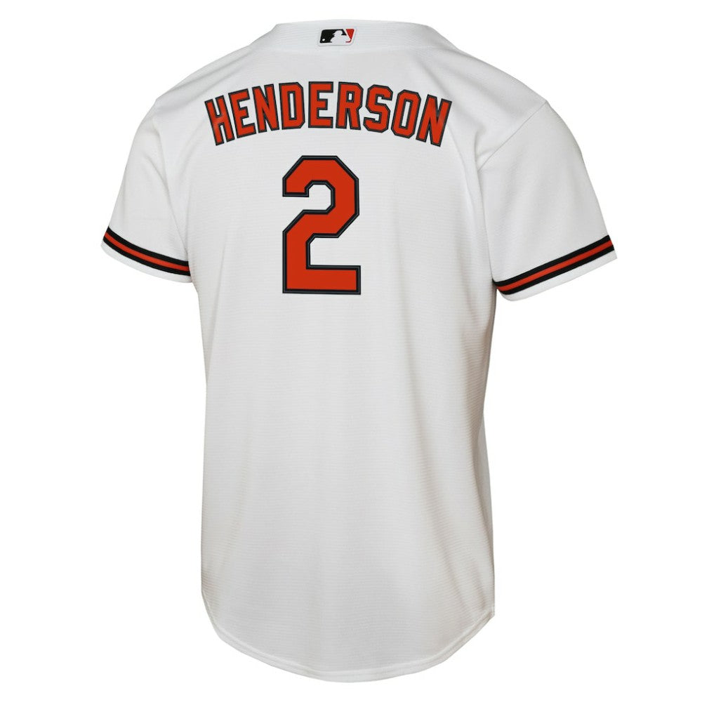 Gunnar Henderson Baltimore Orioles Nike Youth Home Replica Player Jersey - MLB Jerseys