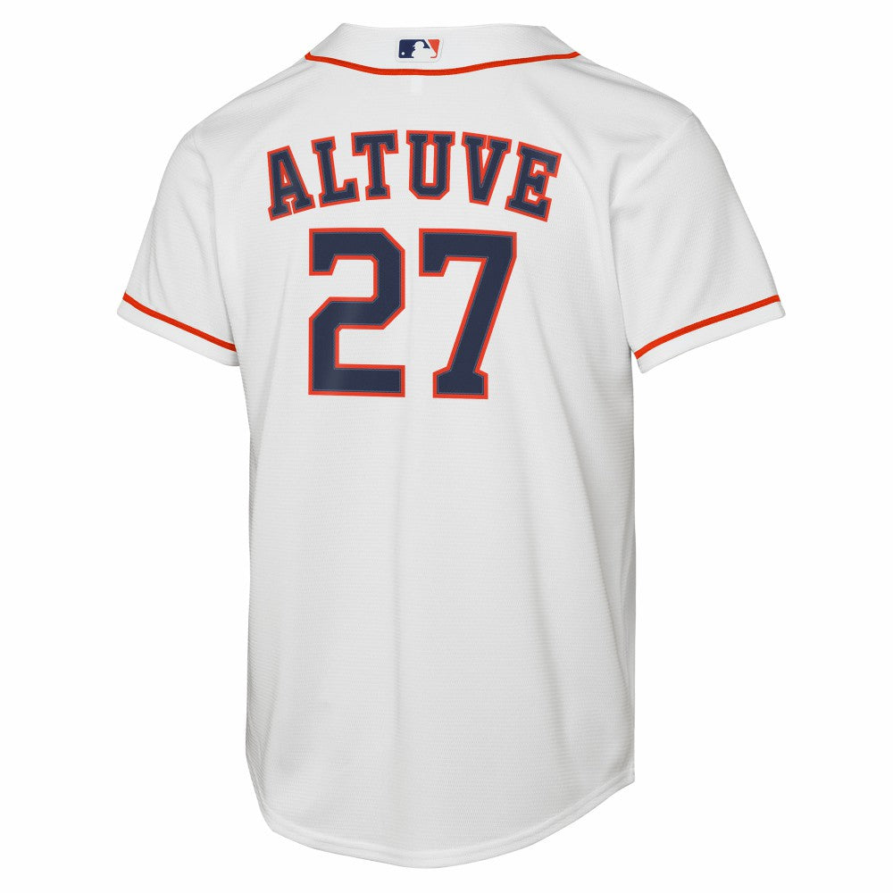 Jose Altuve Houston Astros Nike Youth Home Replica Player Jersey - MLB Jerseys