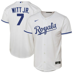 Bobby Witt Jr. Kansas City Royals Nike Youth Home Replica Player Jersey - MLB Jerseys