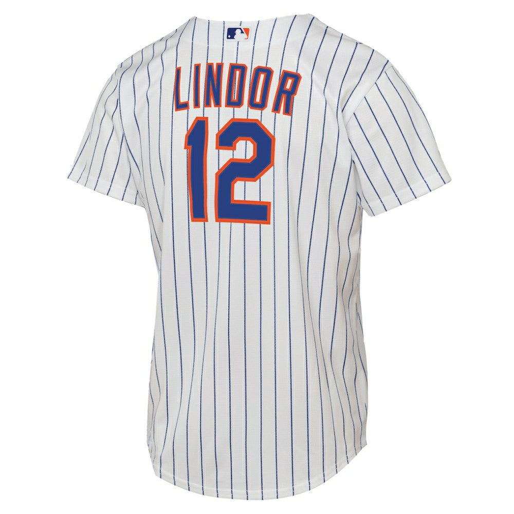Francisco Lindor New York Mets Nike Youth Home Replica Player Jersey - MLB Jerseys