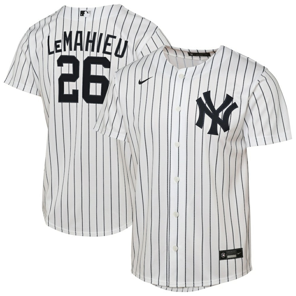 DJ LeMahieu New York Yankees Nike Youth Home Replica Player Jersey - MLB Jerseys