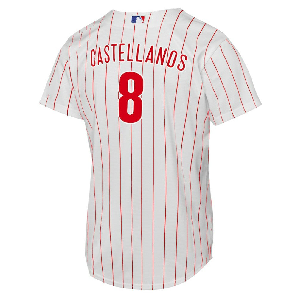 Nick Castellanos Philadelphia Phillies Nike Youth Home Replica Player Jersey - MLB Jerseys