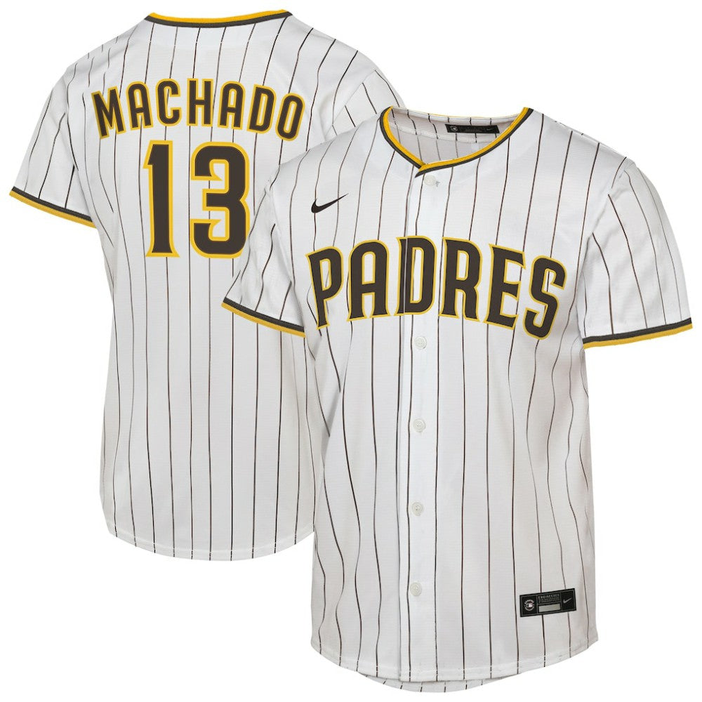 Manny Machado San Diego Padres Nike Youth Home Replica Player Jersey - MLB Jerseys