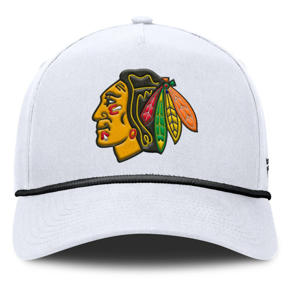 Chicago Blackhawks Fanatics Rope A-Frame Adjustable Hat -  NHL Hats
