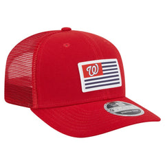 Washington Nationals New Era Flag 9SEVENTY Stretch-Snap Hat - MLB Hats