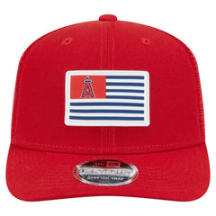 Los Angeles Angels New Era Flag 9SEVENTY Stretch-Snap Hat - MLB Hats