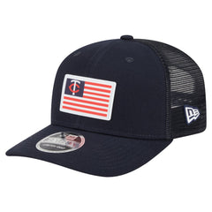 Minnesota Twins New Era Flag 9SEVENTY Stretch-Snap Hat - MLB Hats