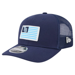 Tampa Bay Rays New Era Flag 9SEVENTY Stretch-Snap Hat - MLB Hats