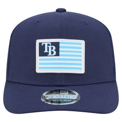 Tampa Bay Rays New Era Flag 9SEVENTY Stretch-Snap Hat - MLB Hats