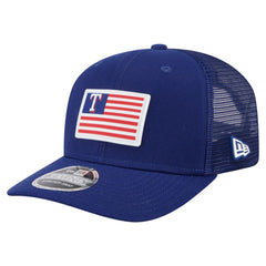 Texas Rangers New Era Flag 9SEVENTY Stretch-Snap Hat - MLB Hats
