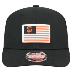 San Francisco Giants New Era Flag 9SEVENTY Stretch-Snap Hat - MLB Hats