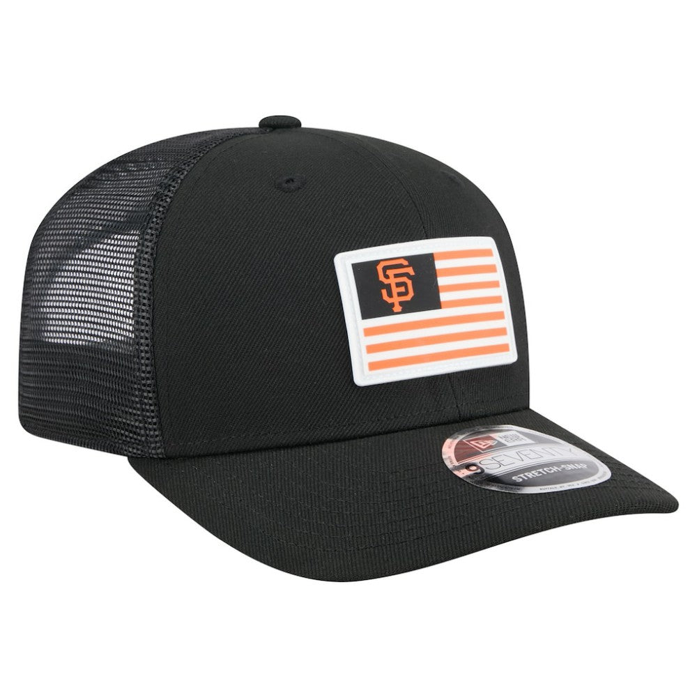 San Francisco Giants New Era Flag 9SEVENTY Stretch-Snap Hat - MLB Hats