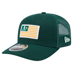 Athletics New Era Flag 9SEVENTY Stretch-Snap Hat - MLB Hats