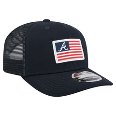 Atlanta Braves New Era Flag 9SEVENTY Stretch-Snap Hat - MLB Hats