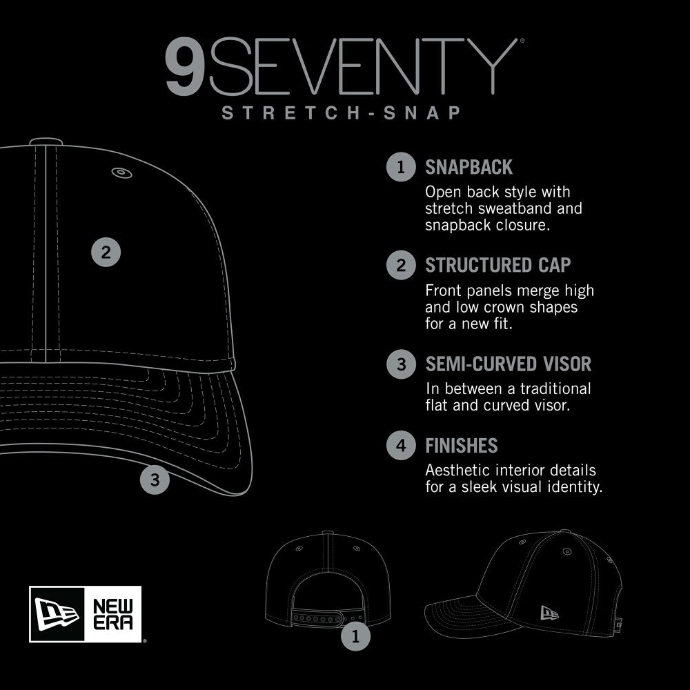 Los Angeles Angels New Era Multi-Rope 9SEVENTY Stretch-Snap Hat - MLB Hats