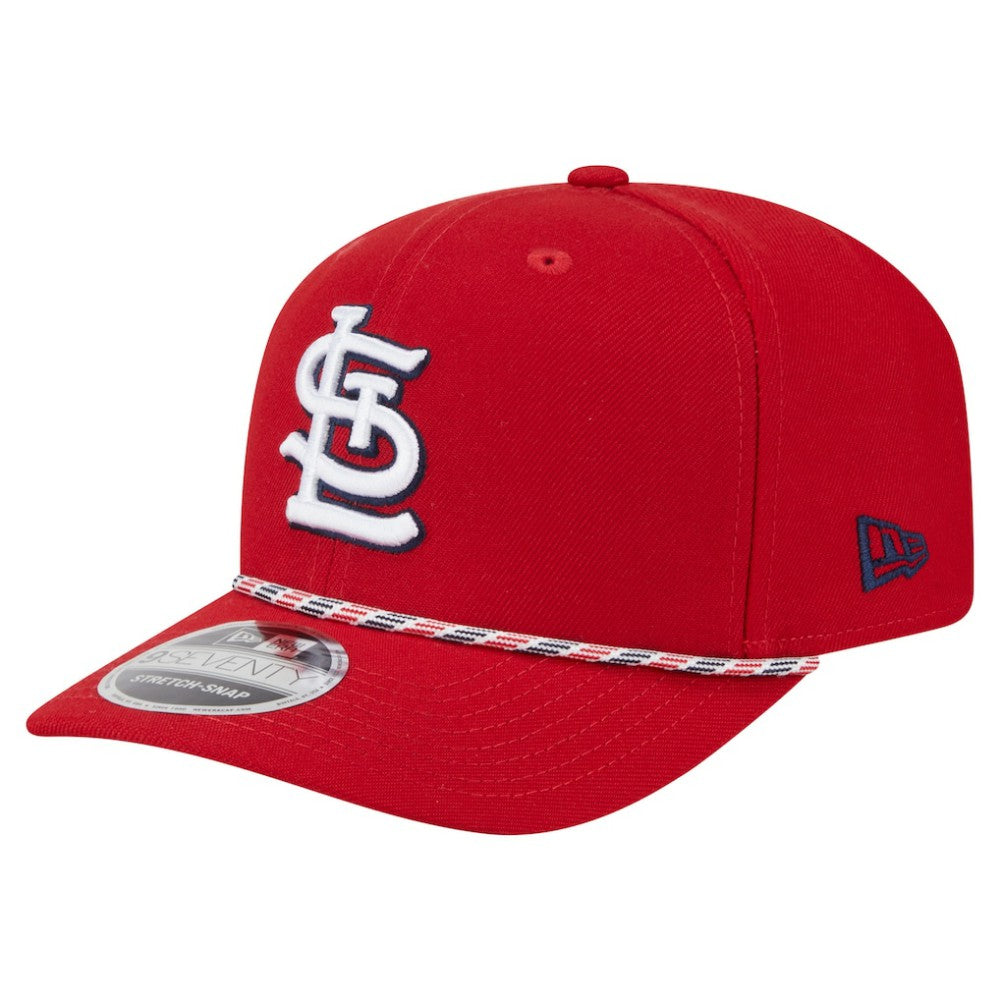 St. Louis Cardinals New Era Multi-Rope 9SEVENTY Stretch-Snap Hat - MLB Hats