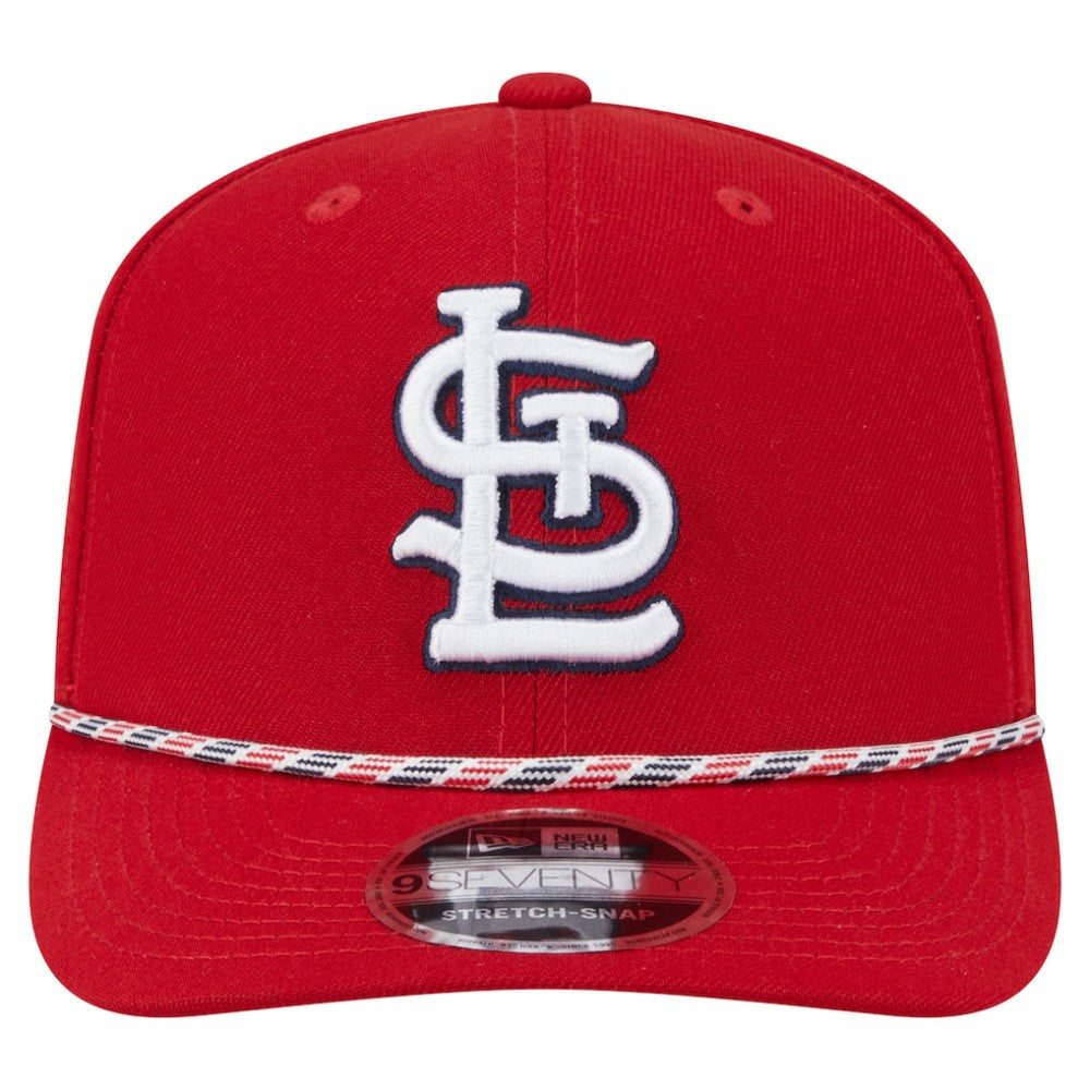 St. Louis Cardinals New Era Multi-Rope 9SEVENTY Stretch-Snap Hat - MLB Hats