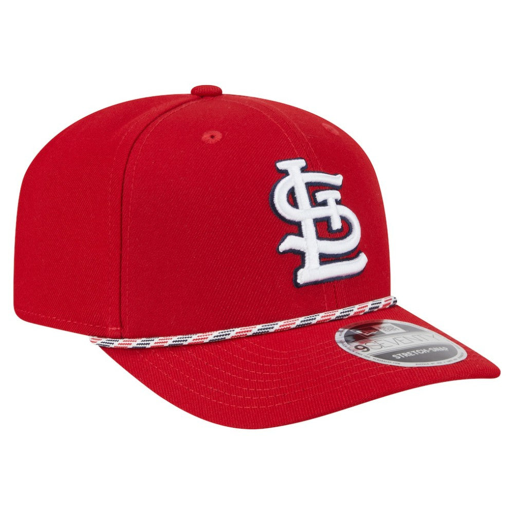 St. Louis Cardinals New Era Multi-Rope 9SEVENTY Stretch-Snap Hat - MLB Hats