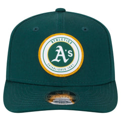 Athletics New Era Circle Patch 9SEVENTY Stretch-Snap Hat - MLB Hats