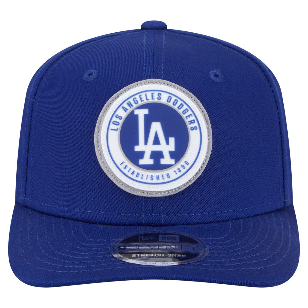 Los Angeles Dodgers New Era Circle Patch 9SEVENTY Stretch-Snap Hat - MLB Hats