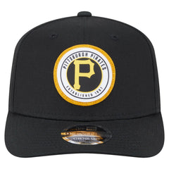 Pittsburgh Pirates New Era Circle Patch 9SEVENTY Stretch-Snap Hat - MLB Hats
