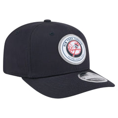 New York Yankees New Era Circle Patch 9SEVENTY Stretch-Snap Hat - MLB Hats