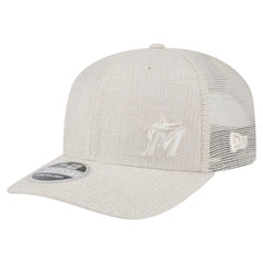 Miami Marlins New Era Flawless 9SEVENTY Stretch-Snap Hat - MLB Hats