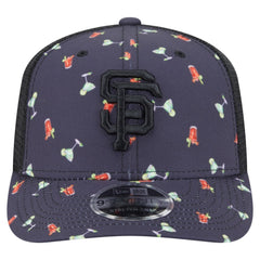 San Francisco Giants New Era Adventure Drinks Pattern 9SEVENTY Stretch-Snap Hat - MLB Hats