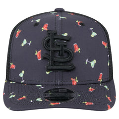 St. Louis Cardinals New Era Adventure Drinks Pattern 9SEVENTY Stretch-Snap Hat - MLB Hats