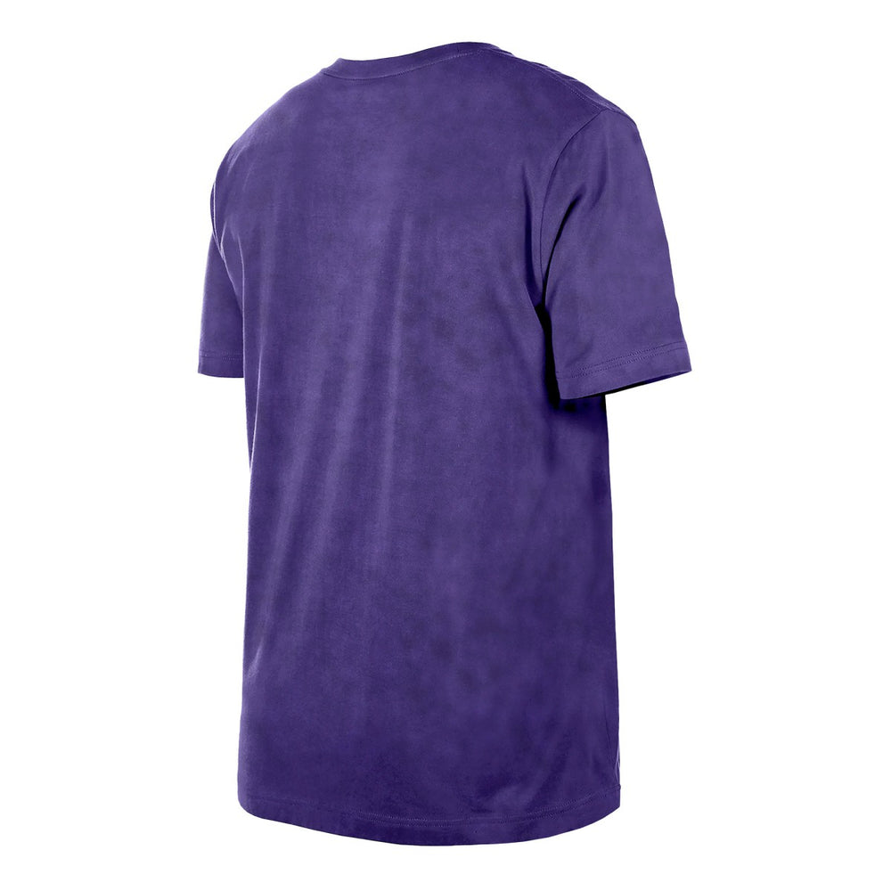 Purple Los Angeles Lakers Throwback Vintage Boxy Mineral Wash T-Shirt | NBA
