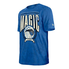 Blue Orlando Magic Throwback Vintage Boxy Mineral Wash T-Shirt | NBA
