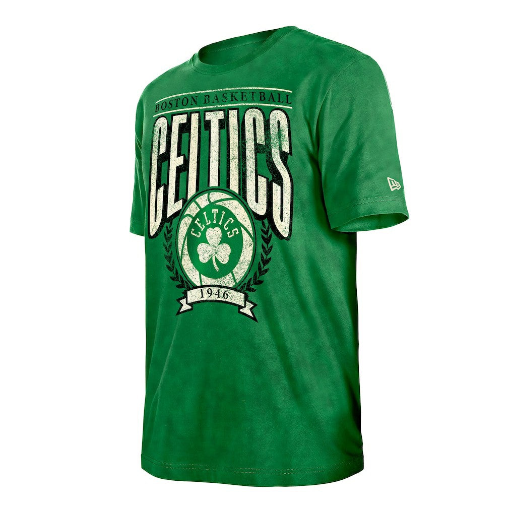 Kelly Green Boston Celtics Throwback Vintage Boxy Mineral Wash T-Shirt | NBA