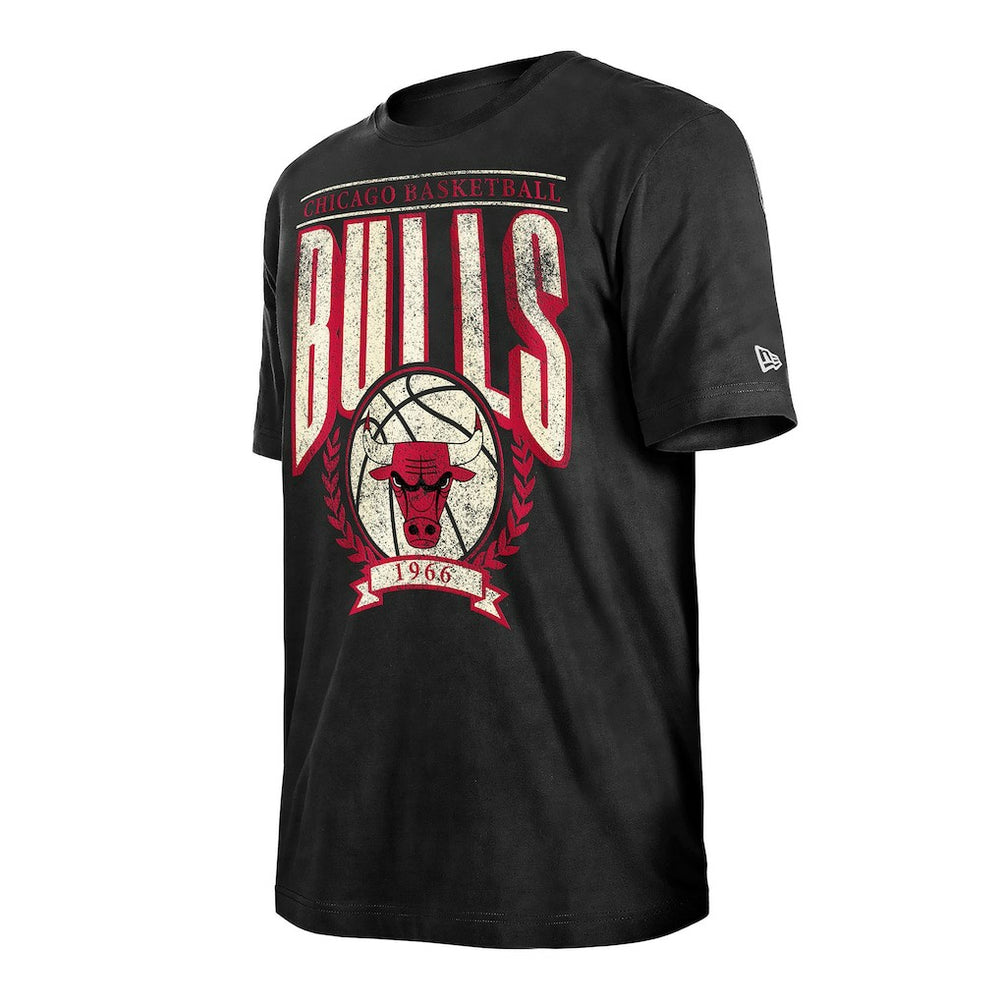 Black Chicago Bulls Throwback Vintage Boxy Mineral Wash T-Shirt sale | NBA