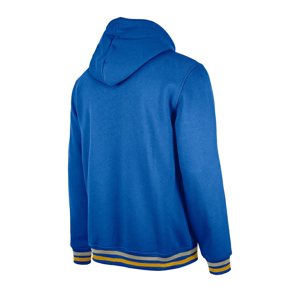 Royal Golden State Warriors Throwback Vintage Pullover Hoodie sale | NBA