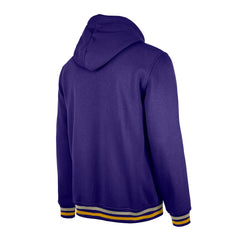 Purple Los Angeles Lakers Throwback Vintage Pullover Hoodie | NBA