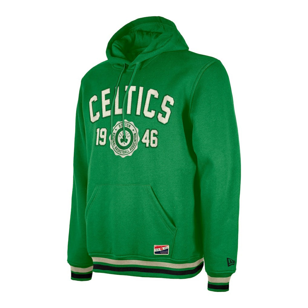 Kelly Green Boston Celtics Throwback Vintage Pullover Hoodie | NBA