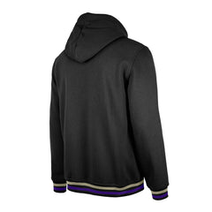 Black Sacramento Kings Throwback Vintage Pullover Hoodie | NBA