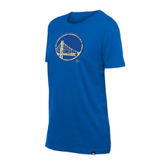 Royal Golden State Warriors Women's Glam Game Flower T-Shirt sale | NBA