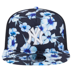 New York Yankees New Era Adventure Pattern Golfer Trucker Snapback Hat - MLB Hats