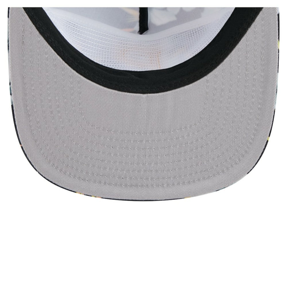 Pittsburgh Pirates New Era Adventure Pattern Golfer Trucker Snapback Hat - MLB Hats