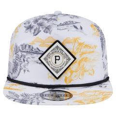 Pittsburgh Pirates New Era Printed Island Golfer Snapback Hat - MLB Hats