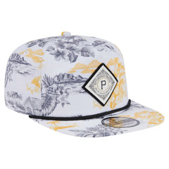 Pittsburgh Pirates New Era Printed Island Golfer Snapback Hat - MLB Hats